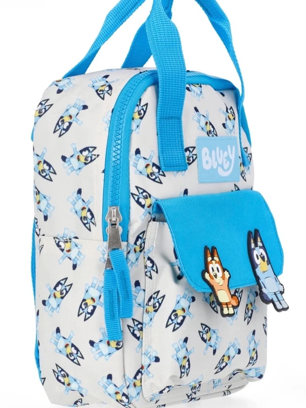 Bluey Unissex 9 Mini Backpack Bag Adjustable Straps Kids School Play NWT Blue